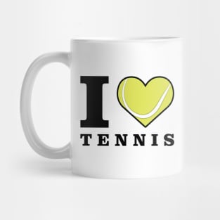 I Love Tennis Mug